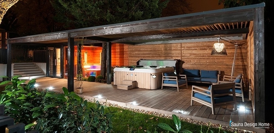 Komfortní sauna dům