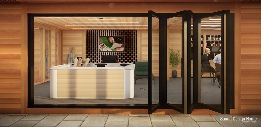 exkluzívní sauna domek