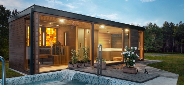 Externí sauna