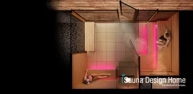 Wellness sauna s finskou saunou Wellness sauna s finskou saunou