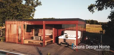 sauna domek a vírívka sauna domek a vírívka