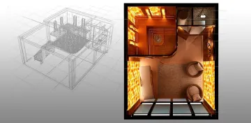 Wellness sauna domeček s himálajskou solnou terapií Wellness sauna domeček s himálajskou solnou terapií