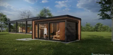 Moderní sauna domeček Moderní sauna domeček
