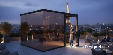 Panoramatická sauna Panoramatická sauna