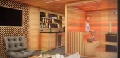 Návrh střešní terasy penthousu Návrh střešní terasy penthousu