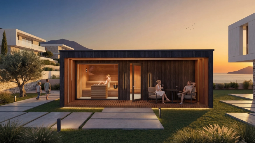 Individuálne navrhnuté a moderne sauny