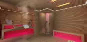 Wellness sauna se sprchou Wellness sauna se sprchou
