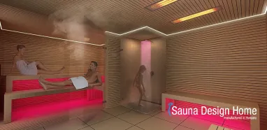 Wellness sauna se sprchou Wellness sauna se sprchou