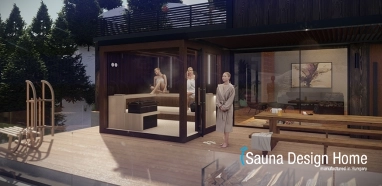 design externí sauna isauna