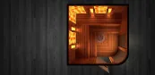 Tradiční finská sauna Tradiční finská sauna