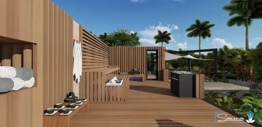 joga a sauna domek
