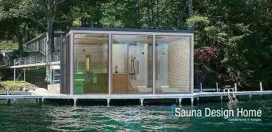Moderní sauna dům pro loveckí svazu Moderní sauna dům pro loveckí svazu