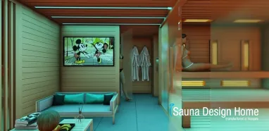 Sauna domek projekty Sauna domek projekty