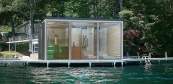 Moderní sauna dům pro loveckí svazu