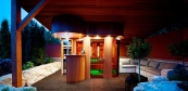 Venkovní sauna domek
