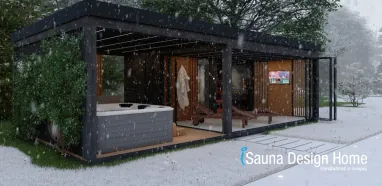 4 sezónny sauna domek