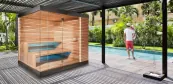 Moderní sauna domek Moderní sauna domek