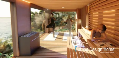Joga a sauna
