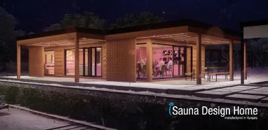 sauna domeček na mír z masivního dřeva sauna domeček na mír z masivního dřeva
