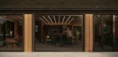 sauna s reflexním sklem sauna s reflexním sklem