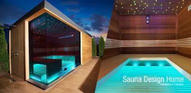Finský saunový domek se se světelnou terapií Finský saunový domek se se světelnou terapií