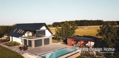 Externí sauna dom na míru Externí sauna dom na míru