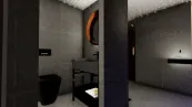 venkovní sauna se sprchou venkovní sauna se sprchou
