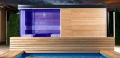 Moderní finská sauna Moderní finská sauna