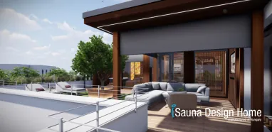 Domácí finská sauna pro 2 osoby Domácí finská sauna pro 2 osoby