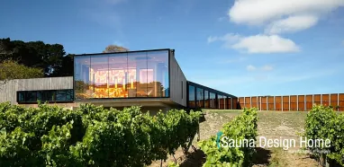 Saunový dům ve vinohradnictví Saunový dům ve vinohradnictví