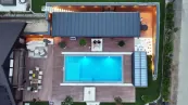Wellness zóna z ptačí perspektivy Wellness zóna z ptačí perspektivy