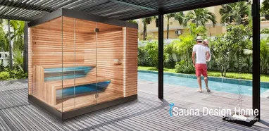 Moderní sauna domek Moderní sauna domek