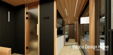 Interiér wellness domu Interiér wellness domu