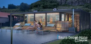 Sauna dům na ve vinohradnictví Sauna dům na ve vinohradnictví