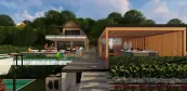 Moderní sauna dům Moderní sauna dům