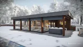 Horizont relaxační dům zimní provedení Horizont relaxační dům zimní provedení