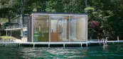 Moderní sauna dům pro loveckí svazu Moderní sauna dům pro loveckí svazu