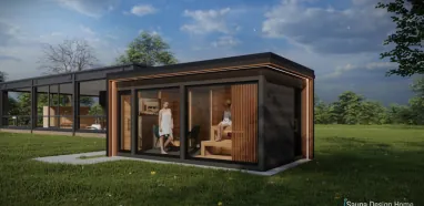 Moderní sauna domeček Moderní sauna domeček