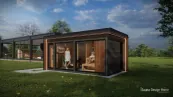 Moderní sauna domeček Moderní sauna domeček