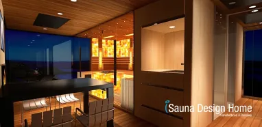 Sauna domek s maximální pohodlí Sauna domek s maximální pohodlí