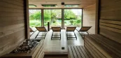 Wellness sauna domek