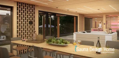 stavba wellness sauna domku stavba wellness sauna domku