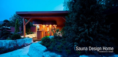 venkovní sauna domeček klasickém style
