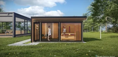Moderní sauna domeček Moderní sauna domeček
