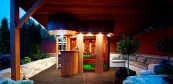 Venkovní sauna domek Venkovní sauna domek