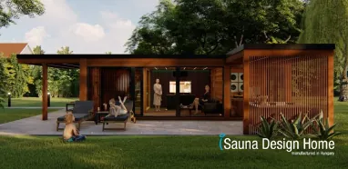 Moderný sauna domek Moderný sauna domek