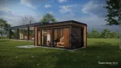 Moderní sauna domeček Moderní sauna domeček