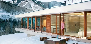 Venkovní wellness sauna v lyžařském ráji Venkovní wellness sauna v lyžařském ráji
