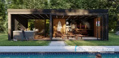 zahradní wellness sauna domek zahradní wellness sauna domek