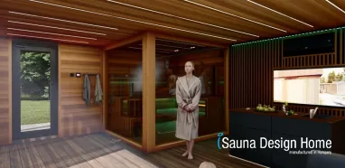 sauna dom s odpočívárňou sauna dom s odpočívárňou
